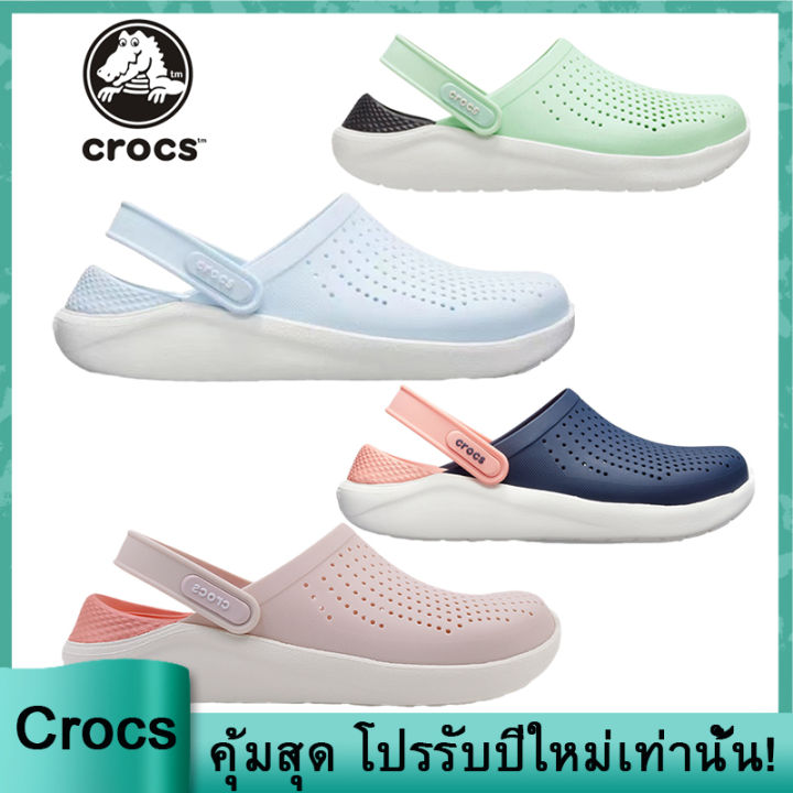 ส่งจากกรุงเทพ-crocs-literide-clog-ของแท้ราคาถูกกว่าร้าน-100-รองเท้า-crocs-ผู้หญิง