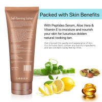 Body Bronzer Cream Self Tanning Lotion 125ml for Outdoor