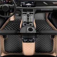 YOTONWAN Double layer custom car mat for Infiniti all models FX EX JX G M QX50 QX56 QX80 QX70 Q70L QX50 QX60 Q50 Car-Styling