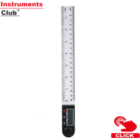 Instruments 0-200มม.มัลติฟังก์ชั่นดิจิตอลจอแสดงผลLCDไม้ฉาก360 ° อิเล็กทรอนิกส์ไม้โปรแตร็คเตอร์วัดมุมเครื่องมือวัดHoldและZeroingฟังก์ชั่น