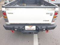 กันชนท้ายออฟโรด แบบไม่อบ วีโก้ ทุกรุ่น v9step 2004-2013  Toyota Vigo V9 step Rear Bumper