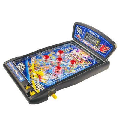 【YP】 Music Pinball Machine Arcade Cabinet Coin Operated Game Bartop Scoring for Kid Console
