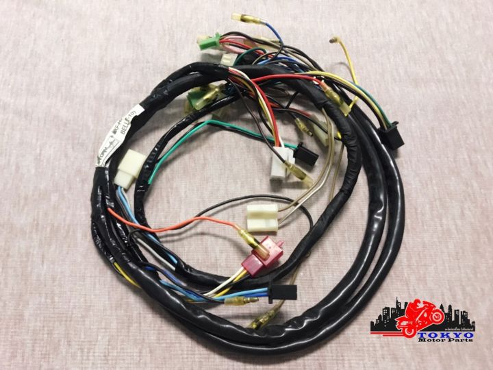 yamaha-belle100-wire-wiring-set-ชุดสายไฟ-สายไฟทั้งระบบ-สินค้าคุณภาพดี