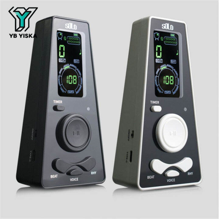 Electronic Metronome With Timer Volume Tempo Control English Vocal
