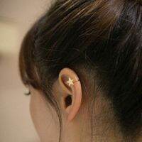 1pcs Ear Clip Cuff No PiercingStar Heart EarringS Women DDE5