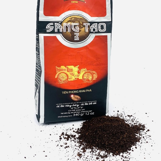 Cà phê -sáng tạo 3 -trung nguyên - gói 340g- loại ngon - ảnh sản phẩm 8