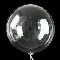 5pcs 18/20/24/36inch Luminous Transparent Bobo Bubble Ballons Christmas Wedding Birthday Party Decorations Clear Helium Balloons Balloons