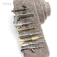 【hot】 Mens Luxury Clamp Metal Clip Gun Tie Bar Male Necktie Clasp Accessory