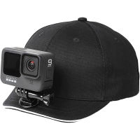 การกระทำกล้องหมวกเบสบอลเมาปรับหัวหน้าสายหมวกภูเขาสำหรับ GoPro ฮีโร่111098765 DJI OSMO การกระทำ Insta360 One R