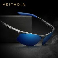 VEITHDIA Aluminum Mens Sunglasses Polarized UV400 Lens Male Mirror Glasses Sports Cycling Outdoor Eyewear Accessories 6562