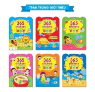 Sách - 365 stickers Bóc dán thông minh song ngữ Việt Anh dành cho trẻ từ 2 thumbnail