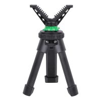 T05 Mini Size Hunting Shooting Tripod Rest Rapid Base 360degree Rotating V Yoke Stick Field pod for Rilfe Stand Pod Rack Tripods