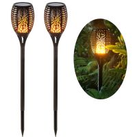 Garden Lamps Outdoor Solar Recharge Torch light landscape led solar flame lamp