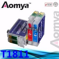 【Hot-Selling】 Gadget Lab Bd 4PCS สำหรับ Epson T1811 -T1814เติมหมึกสำหรับ Epson XP30 XP102 XP205 XP302 XP305 XP402 XP405 XP215 XP312 XP415