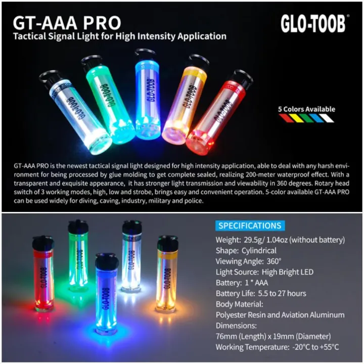 Nextorch Glo-Toob GT AAA Pro LED Marker Light | Lazada Singapore