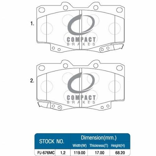 compact-breaks-ผ้าเบรคหน้า-toyota-vigo-prerunner-วีโก้-ขับสองยกสูง-ปี-04-11-vigo-2-5-3-0-4x4-ปี-04-08-fortuner-2-5-2-7-3-0-ปี-05-08-ยกเว้นตัว-trd-dcc-676