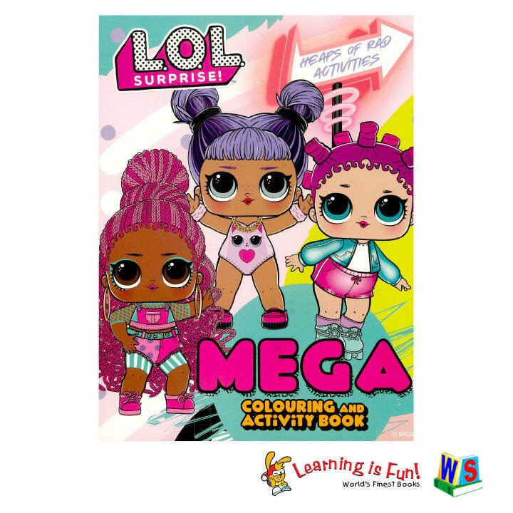 LOL SURPRISE MEGA COLORING AND ACTIVITY BOOK | Lazada PH