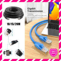 BAOBAOBABYSHOP - LAN CAT6 ยาว 10/15/20 เมตร สายแลน Indoor คละสี สายแลนสำเร็จรูป รับสปีดสูงสุด 10Gbps