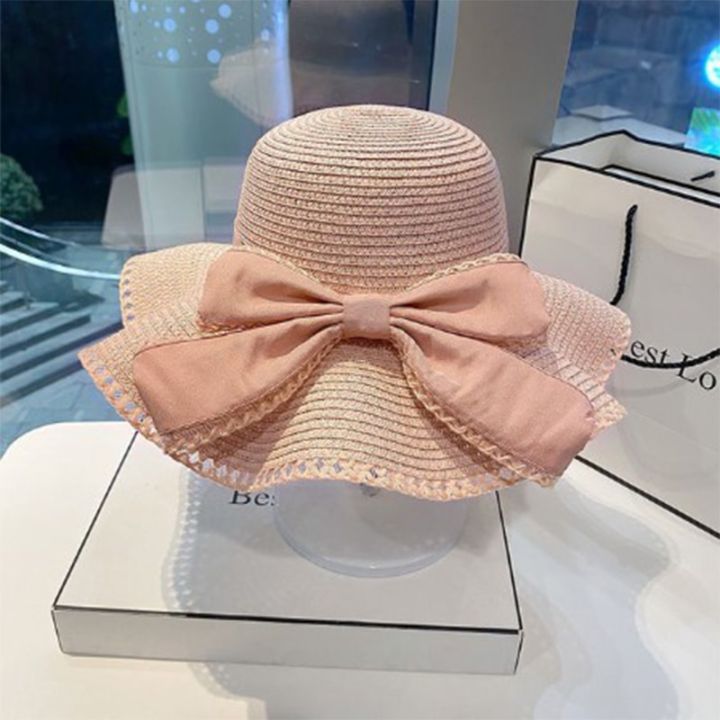 cc-spring-and-summer-womens-sun-straw-hat-sun-shaded-big-brim-bamboo-hat-bowknot-fashion-fisherman-hat-outdoor-h28