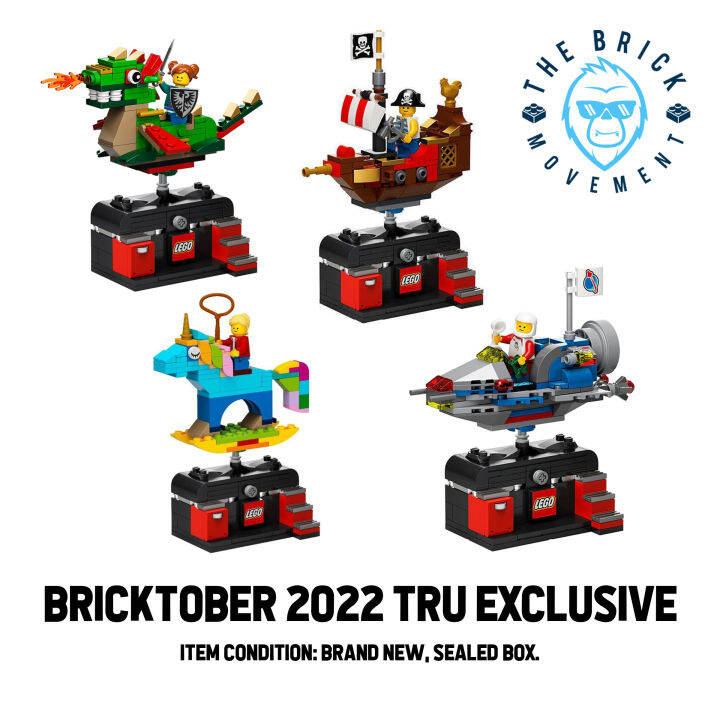LEGO® BRICKTOBER 2022 Toys "R" Us Exclusive (Set of 4) Lazada PH