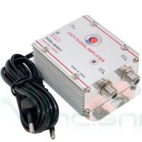 2วิธี20db เสาอากาศทีวี Catv เครื่องขยายสัญญาณ Splitter Eueope ปลั๊ก