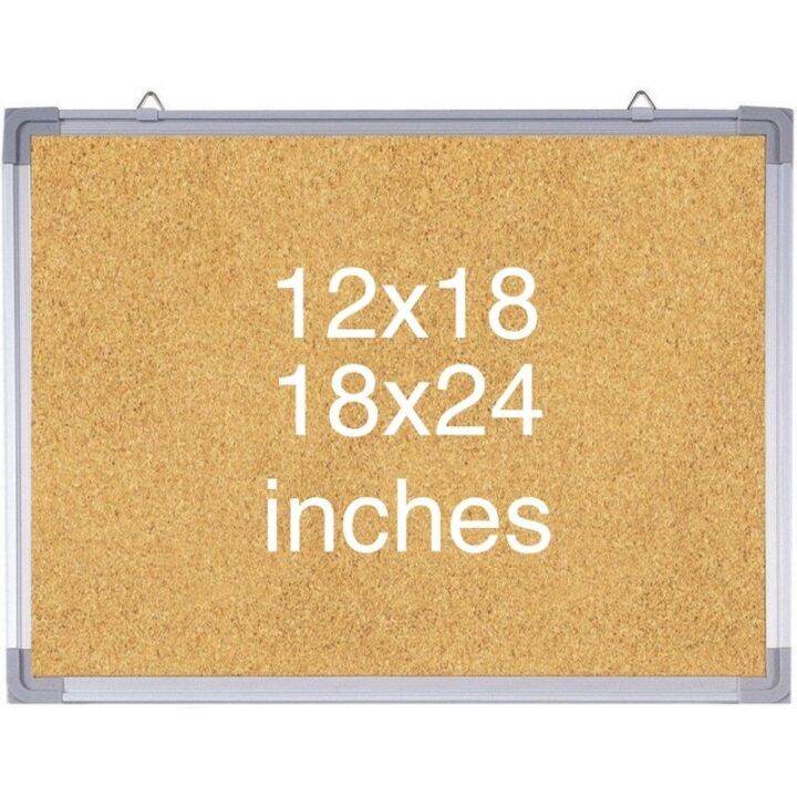 12x18 and 18x24 Cork Board Bulletin Board - Home decor Pin Board ...