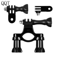 【hot】 QQT for gopro Hero11 10 9 8 7 6 5 4 3Three-way bicycle bike handlebar mount mounting bracket camera accessories