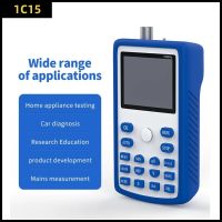 ออสซิลโลสโคปแบบดิจิตอล FNIRSI-1C15มืออาชีพ500MS/S Oscilloscope 110MHz รองรับแบนด์วิดท์แบบอะนาล็อกเก็บรูปคลื่นสินค้าใหม่