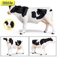 Simulação De Ação Animais De Fazenda Modelos Leite Vaca Aves Gado Bezerro Touro Pvc Modelos Adorável Educacional Crianças Brinquedos Presentes