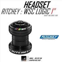 ลูกปืนคอ 1 นิ้ว RITCHEY : WCS LOGIC 1" THREADLESS HEADSET สีดำ