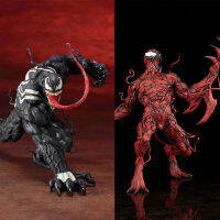 ARTFX Venom Carnage รูป รูปปั้น Pre-Painted ของเล่นตุ๊กตาชั้นวางหนังสือเครื่องประดับวันเกิด Present