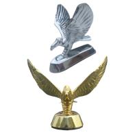 Flying Eagle Hood Ornament Self-Adhesive Hood Eagle Stand Sticker 3D Eagle-Shaped Hood Ornament Decal Sculpture Car Accessory for Bikes Motorcycles Cars elegant