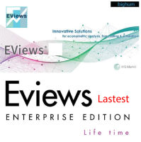 EViews Enterprise Edition โปรแกรมที่ออกแบบมาสำหรับ งานทางสถิติ เศรษฐศาสตร์  ( ทักแชท Read chat)