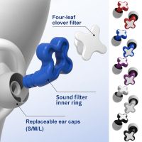 TF3O3AF3A ตัวกรองที่อุดหูลดเสียงแบบพกพาสำหรับเล่นกีฬาและหูฟังซิลิโคนหูฟังเอียร์บัดป้องกันการได้ยิน