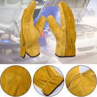 n Proof Non-slip Gardening Gloves Anti-puncture Hands Protection Leather Working Gloves for Digging Planting Garden Tools