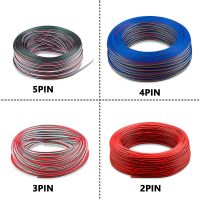 ☜∈❅ 2-6pin Electric Wires 22AWG LED Strip Cable Red Black 5V 12V 2 Core JST Flexible Extension Cable For Light Tape Lamp