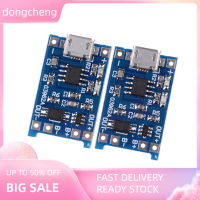 dongcheng 2ชิ้น/เซ็ต5V Micro USB 1A 18650โมดูลชาร์จแบตเตอรี่ลิเธียม