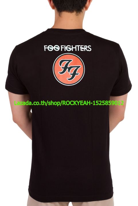 เสื้อวง-foo-fighters-เสื้อยืด-วงดนตรี-ฟูไฟเตอส์-ไซส์ยุโรป-rdm1170