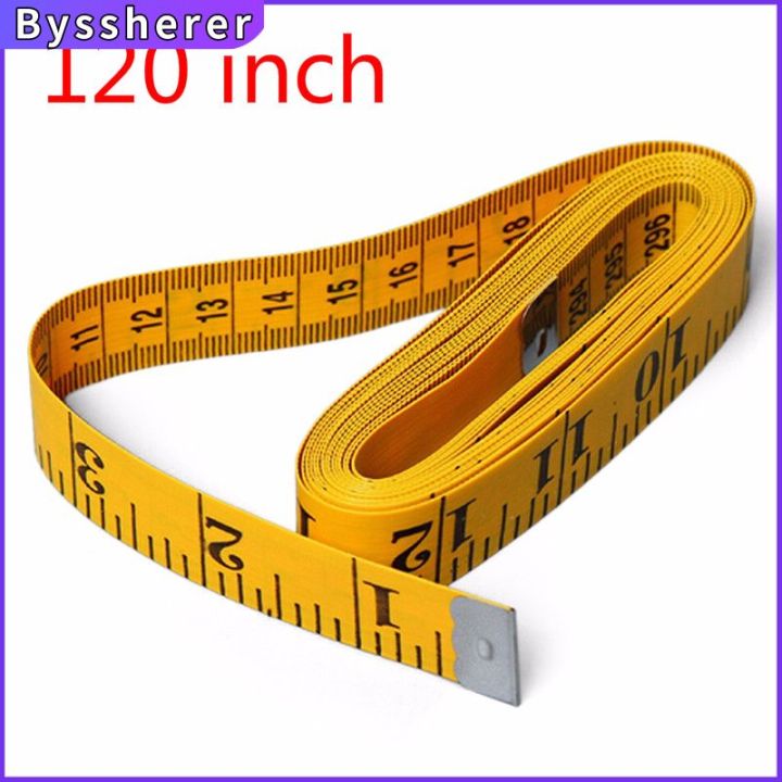 Tape Measure for Body Measuring Tape Double Scale Body Sewing Flexible  Ruler for Medical Body Measurement Tailor Craft Ruler, Retractable Key  Chain Mini Tape Measure 120 Inches/300cm (Black)