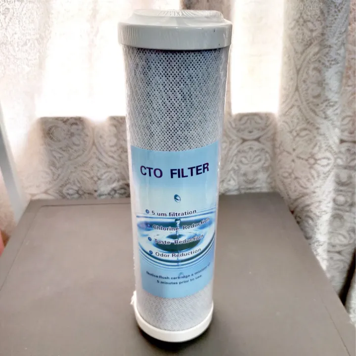 CTO carbon block filter cartridge 10 inch Lazada PH