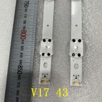 2pcs 10LED LED backlight For LG 43LJ624V 43UJ654T 43UJ6510 43UJ6517 43LV340C 43UJ651V 43LJ610V V17 43 43uj6525 43uj6565