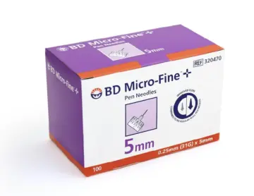 BD Ultra-Fine Micro 6mm x 32G pen needle 100 Count - drugsupplystore.com