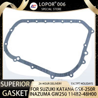 LOPOR รถจักรยานยนต์เครื่องยนต์เหวี่ยงปกคลัทช์ปะเก็นซีลสำหรับ SUZUKI INAZUMA GW250 14-15 2017 GSX-250R 18-19 GSX250R 20