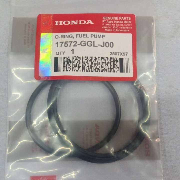 Oring Fuel pump Fuelpump Honda Matic Kode Part 17572-GGL-J00 | Lazada ...