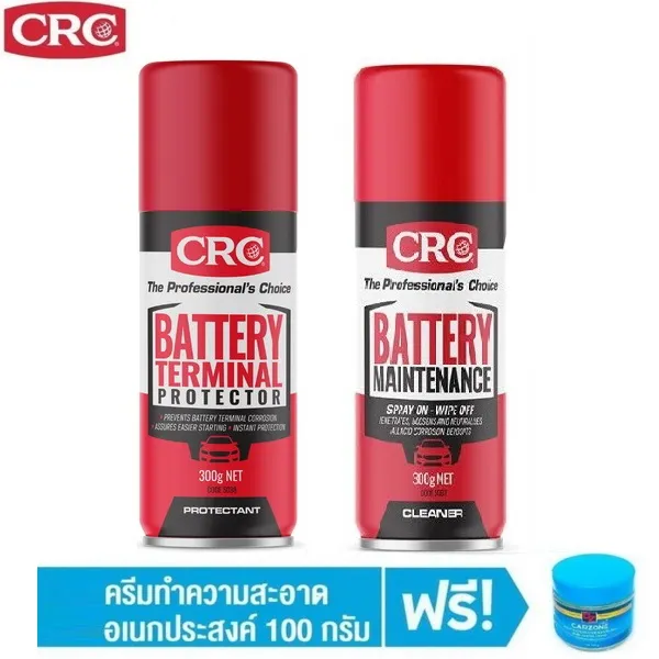 CRC Battery Terminal Cleaner & Protector นํ้ายาล้างและ เคลือบป้องกันการ