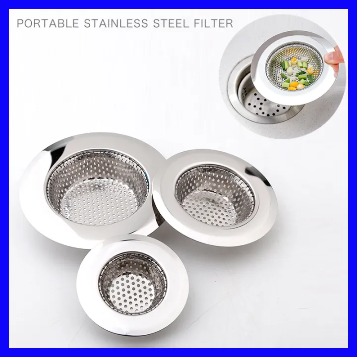 Stainless Steel Sink Garbage Strainer Metal Sinks Strainer Drain ...