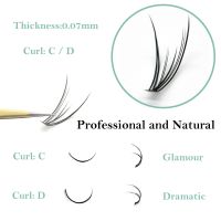 ☇❁ Hot Sale Bundle Eyelashes Natural Soft Fasle Fake Lashes 0.07mm Eyelash Extension Wholesale Makeup Dovetail Fly Eyelash