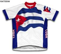 Cuba Short Sleeve PRO Cycling Jersey Bike Shirts MTB Bicycle Jeresy Cycling Clothing Wear Maillot Ciclismo