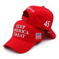 Keep America Great 45 Baseball Embroidery Cotton Cap Hat President Trump 2024 Republican KAG MAGA