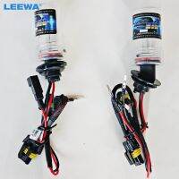 LEEWA 2x Car 35W H1 H3 H7 H8/H9/H11 H10 9004 9005 9006 9007 880/881 Xenon HID Bulb Replacement Singel Bulbs CA2305